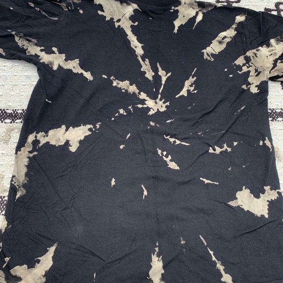 NWT black S/S reverse tie dye Amsterdam t shirt - Picture 12 of 16